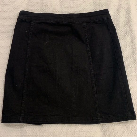 Free People Black Mini Skirt - Picture 4 of 4
